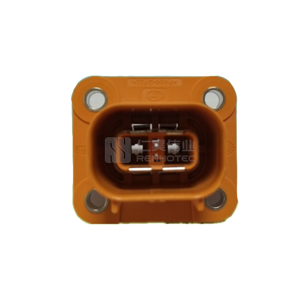 2 POS High Power Electric vehicle connector Socket 16A 2.5mm2 Shielded ...