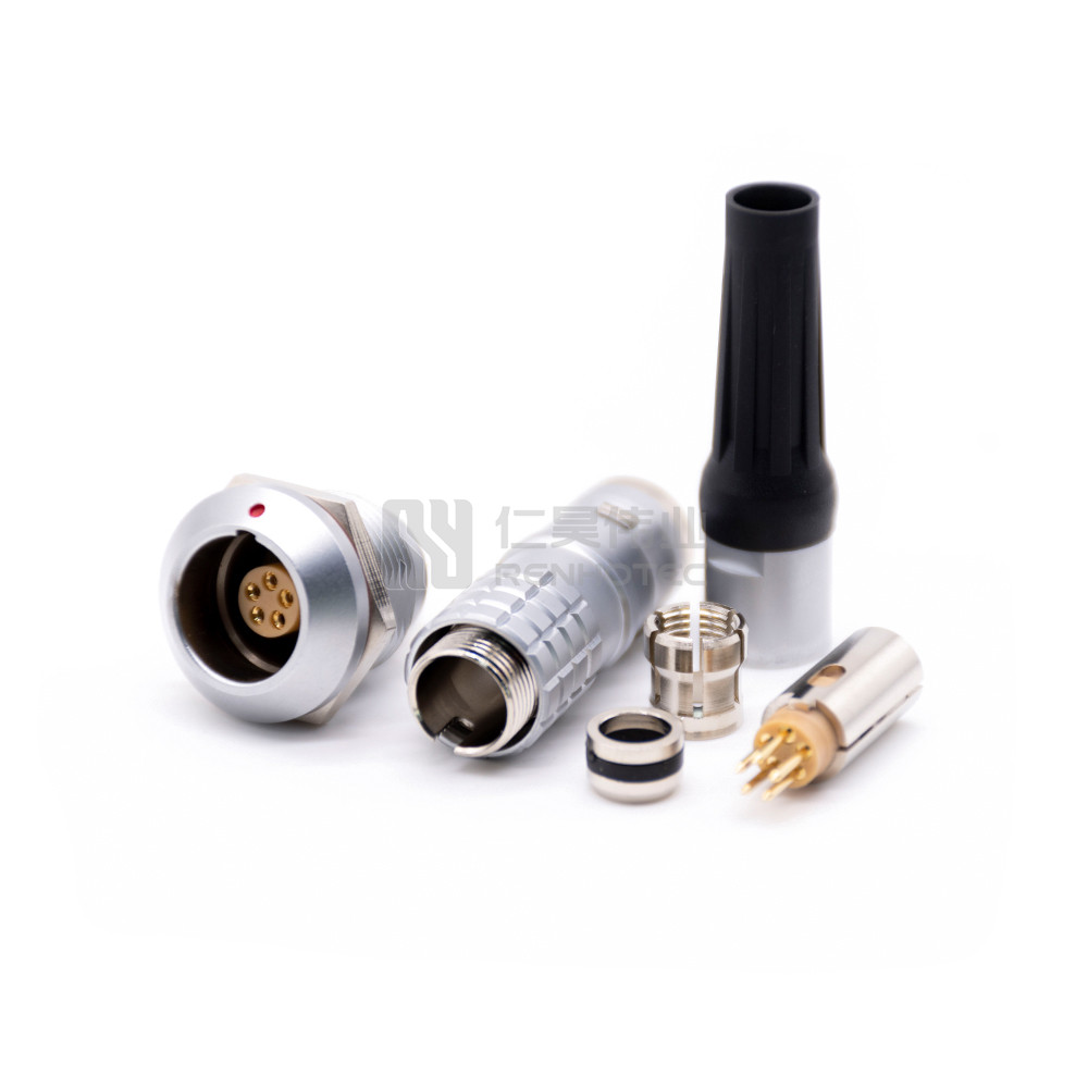 K Series Push Pull Self-locking Connector Socket Female Straight EGG 1K ...