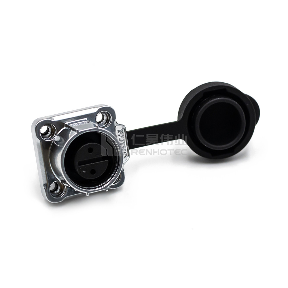 12 Series Power Waterproof Connector Formal 2 Pin Receptacle