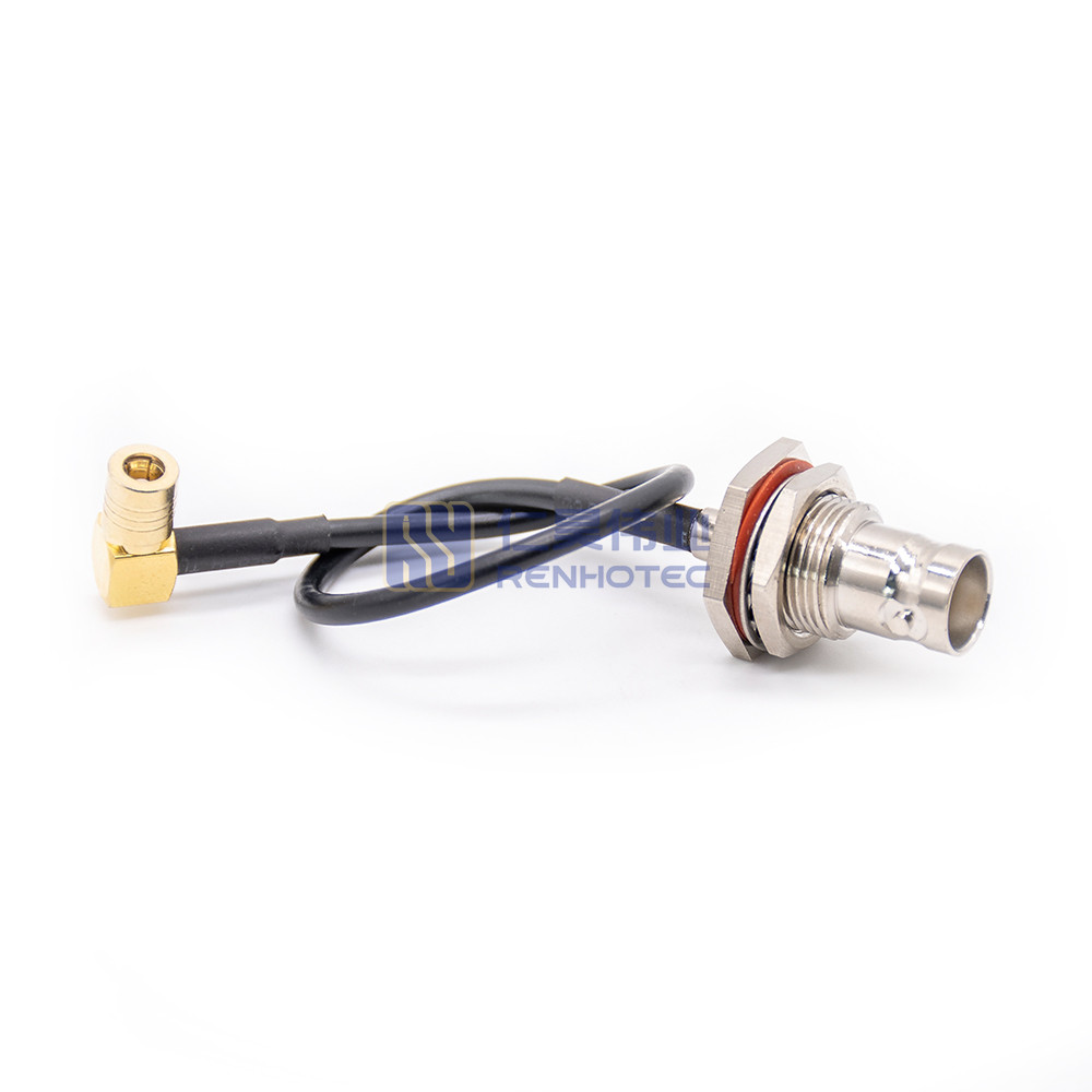 RG174 Coaxial RF Cable - SMB Female Plug To BNC Male Connector - USA
