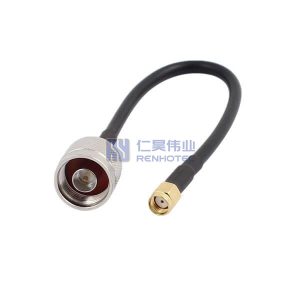 RP SMA Plug to N Plug RF Cable Assemblies LMR58 Cable 50ohm