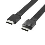 OCuLink SFF-8611 4i cable with a OCuLink SFF-8611 4i end, straight to straight connector configuration
